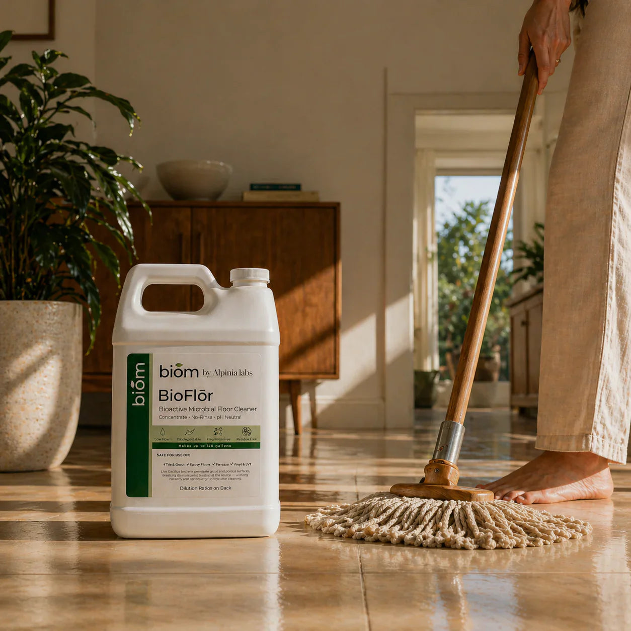 Cleaning with Biology: A Complete Guide to BioFlōr, the Bioactive Floor Cleaner from Alpinia Labs