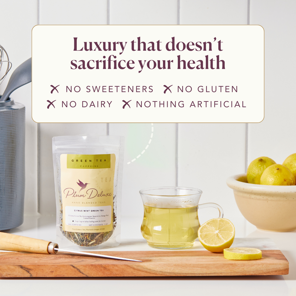 The Self Care Blend Herbal Tea (Elderberry - Apricot)