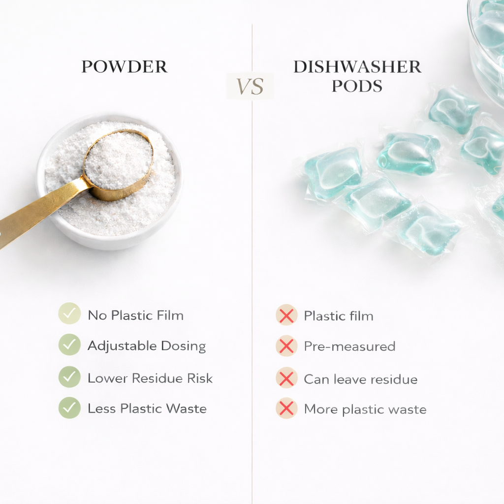 Greenmaid™ Mineral-Based 2-in-1 Dishwasher Detergent Powder with Rinse Aid