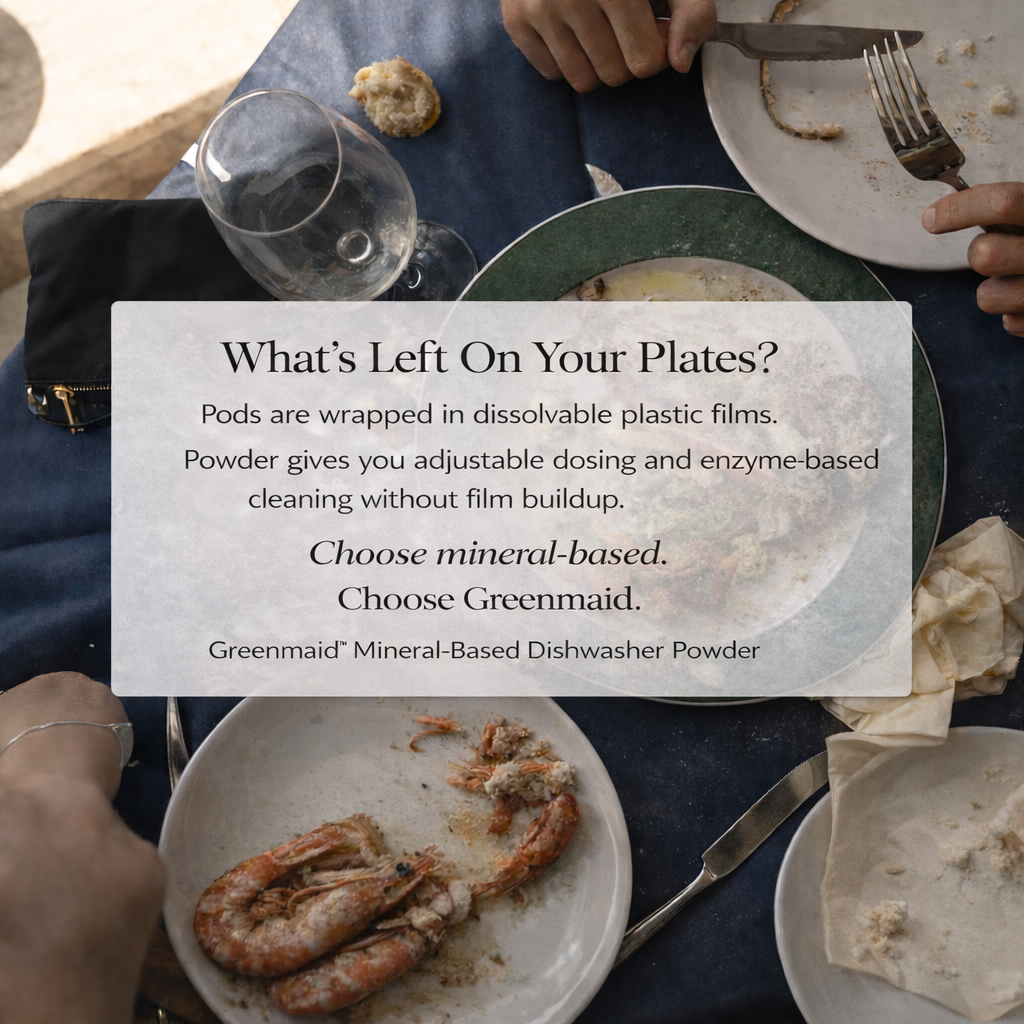 Greenmaid™ Mineral-Based 2-in-1 Dishwasher Detergent Powder with Rinse Aid