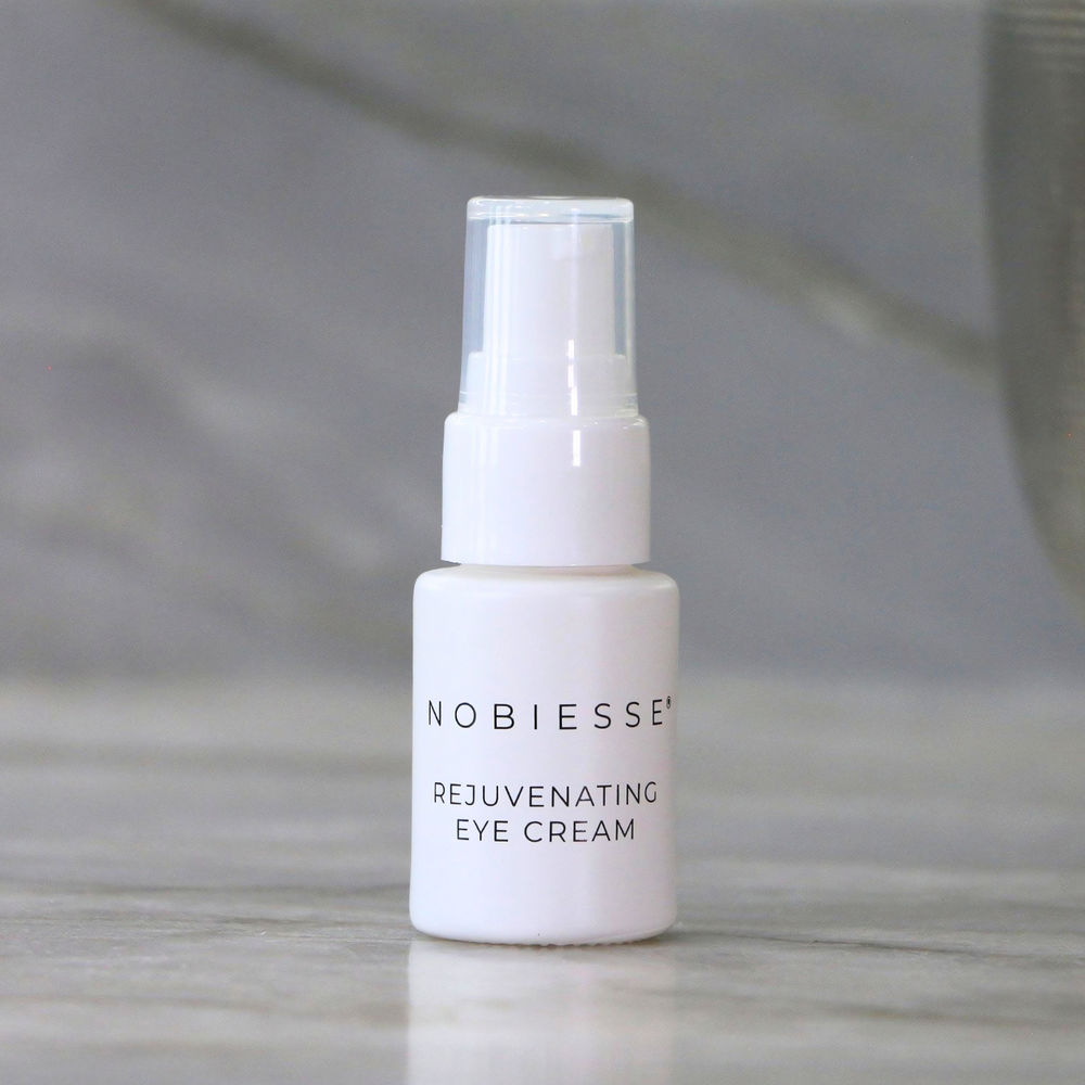 Nobiesse Rejuvenating Eye Cream - Banish Dark Circles and Puffiness Now! Featuring Jasmine Flower Extract, Hawthorn Flower Extract, Hyaluronic Acid, Cucumber Extract, Green Tea Extract