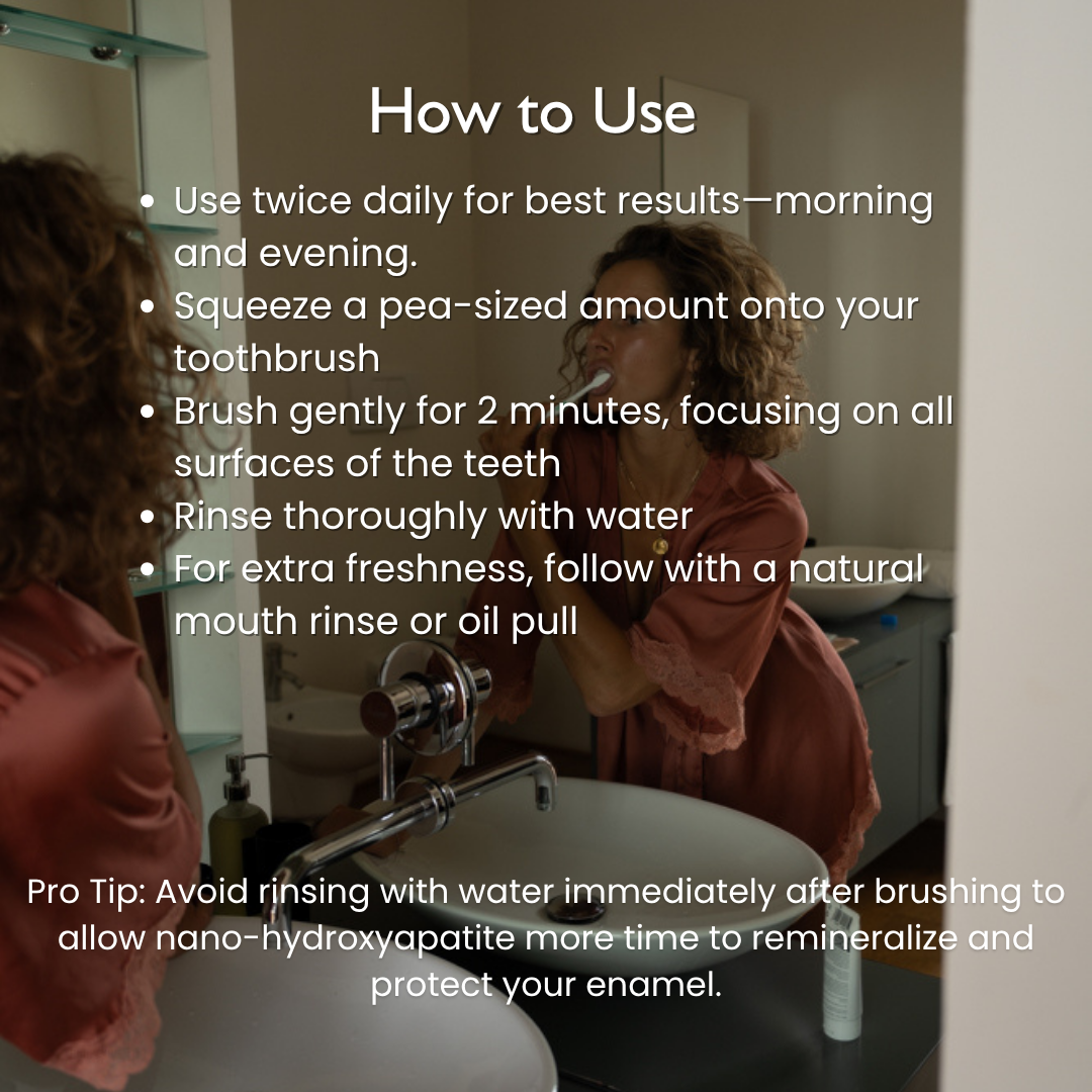 Natural Fluoride-Free Whitening Toothpaste