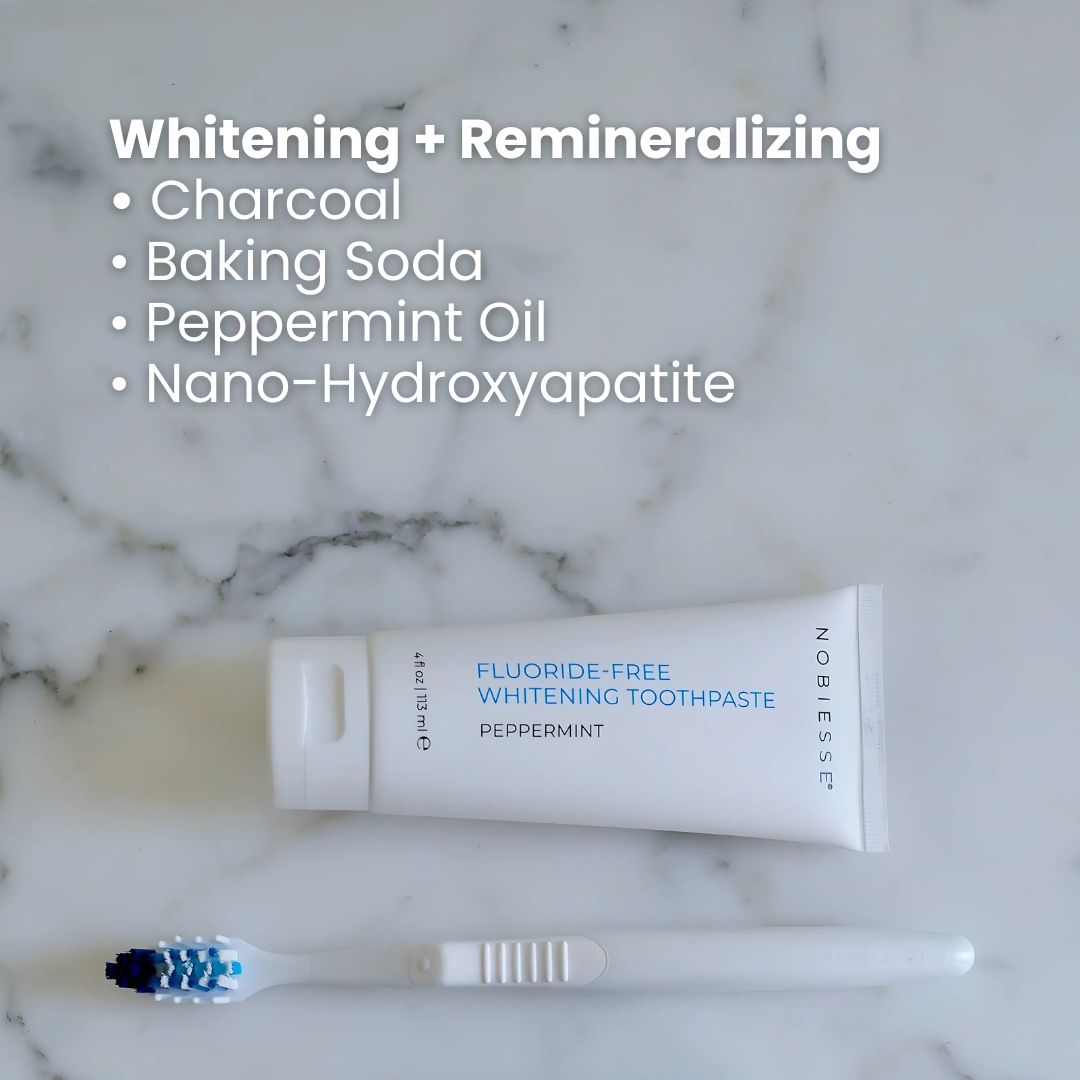 Natural Fluoride-Free Whitening Toothpaste