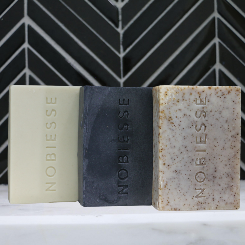 NOBIESSE Natural Bar Soap Sampler Bundle Value Pack